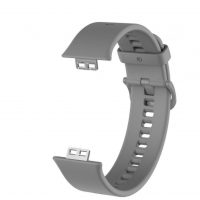 eses Silikonový řemínek pro Huawei watch fit šedý