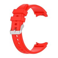 eses Silikonový řemínek pro Samsung Galaxy Watch 4, 5, 6, 7 - Červený, 20 mm