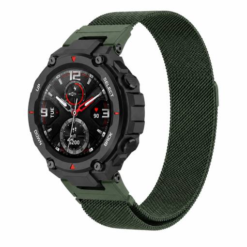 Foto - eses Milánský tah pro Amazfit T-Rex - Zelený