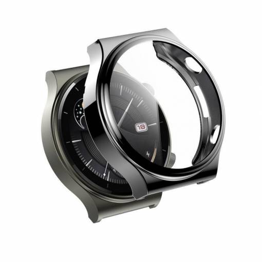 Foto - Silikonový kryt pro Huawei Watch GT2 Pro - Stříbrný