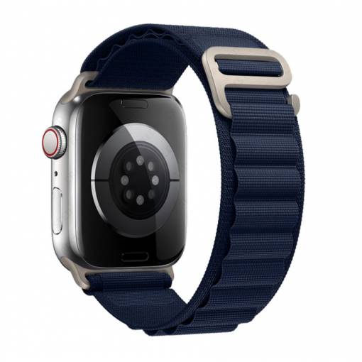 Foto - eses Alpský tah pro Apple Watch - Tmavě modrý 38mm, 40mm, 41mm