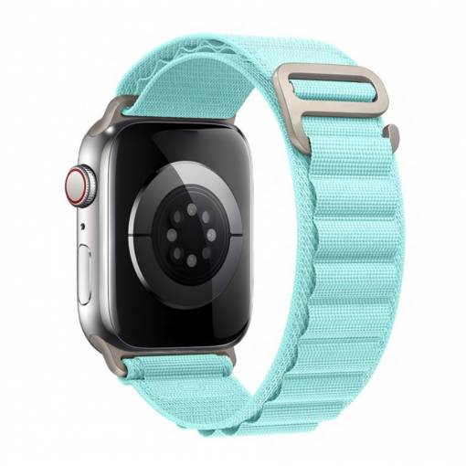 Foto - eses Alpský tah pro Apple Watch - Světle modrý 42mm, 44mm, 45mm, 49mm