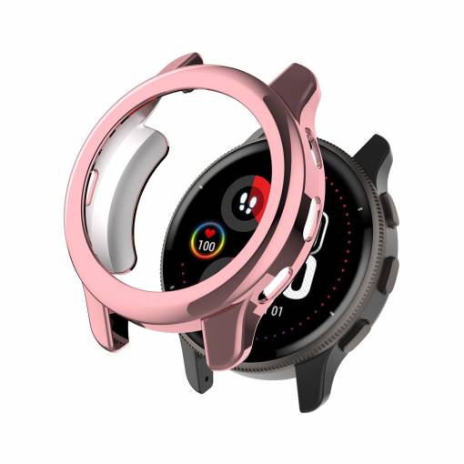 Foto - Silikonový rámeček pro Garmin Venu 2 Plus - Růžový