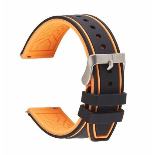 Černo oranžový, 20 mm