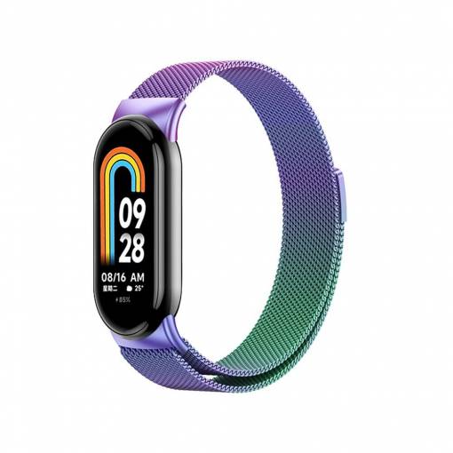 Foto - eses Milánský tah pro Xiaomi Mi Band 8 - Duhový