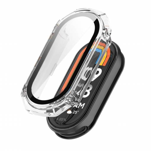 Foto - Ochranný kryt pro Xiaomi Mi Band 8 - Transparentní