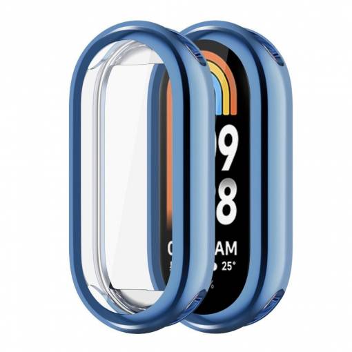 Foto - Silikonový kryt pro Xiaomi Mi band 8 - Modrý