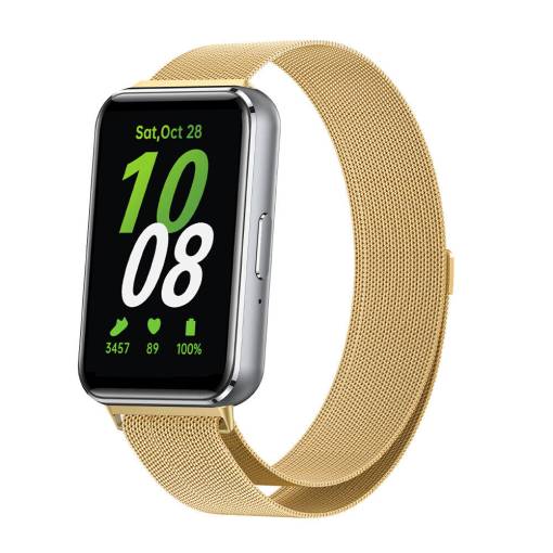 Foto - eses Milánský tah pro Samsung Galaxy Fit 3 - Zlatý