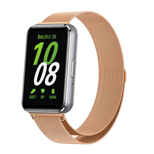 Foto - eses Milánský tah pro Samsung Galaxy Fit 3 - Růžovo zlatý