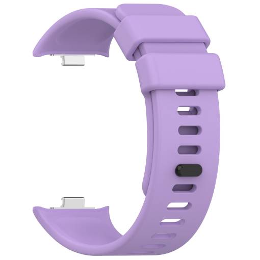 Foto - eses Silikonový řemínek pro Xiaomi Redmi Watch 4 a Xiaomi Smart Band 8 Pro - Fialový