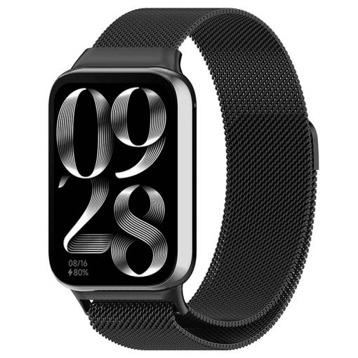 Foto - eses Milánský tah pro Xiaomi Redmi Watch 4, Smart Band 8 Pro a 9 Pro - Černý