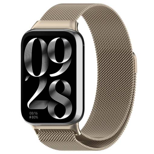 Foto - eses Milánský tah pro Xiaomi Redmi Watch 4, Smart Band 8 Pro a 9 Pro - Pískový