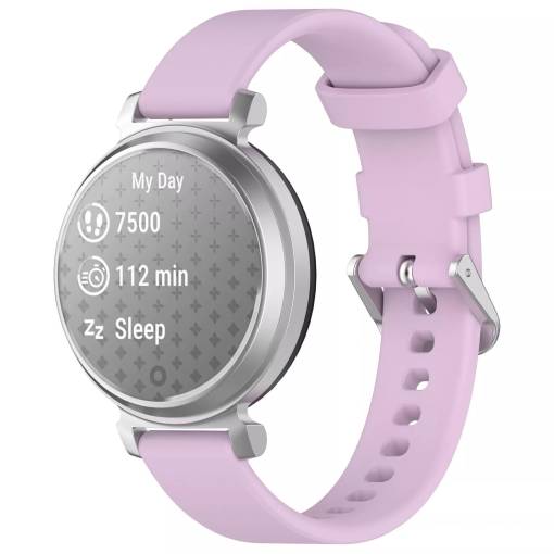 Foto - eses Silikonový řemínek pro Garmin Lily 2 a Garmin Lily 2 Active - Fialový, 14 mm