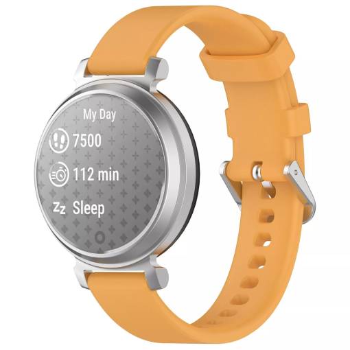 Foto - eses Silikonový řemínek pro Garmin Lily 2 a Garmin Lily 2 Active - Žlutý, 14 mm