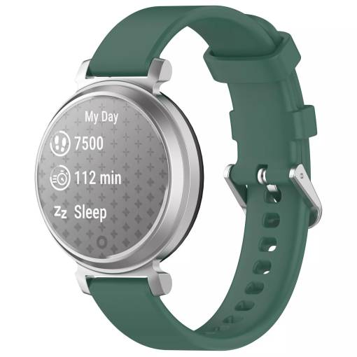 Foto - eses Silikonový řemínek pro Garmin Lily 2 a Garmin Lily 2 Active - Zelený, 14 mm