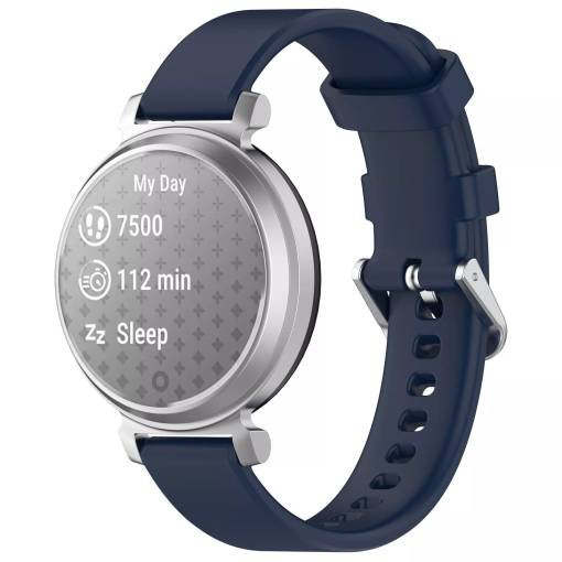 Foto - eses Silikonový řemínek pro Garmin Lily 2 a Garmin Lily 2 Active - Modrý, 14 mm