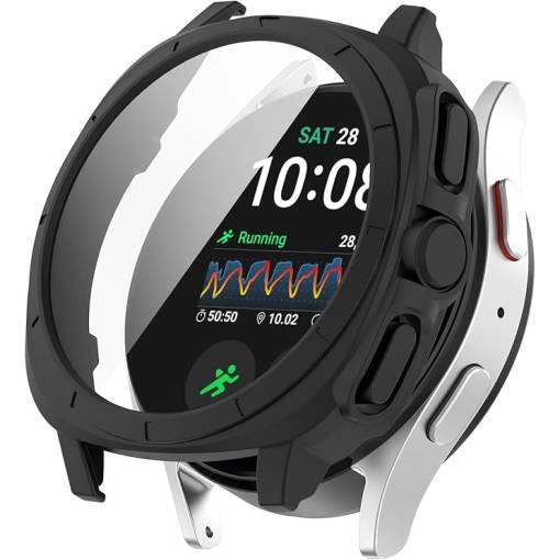 Foto - Silikonový ochranný kryt pro Samsung Galaxy Watch 7 40 mm - Černý