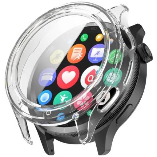 Foto - Ochranný kryt pro Xiaomi Watch S4 - Transparentní