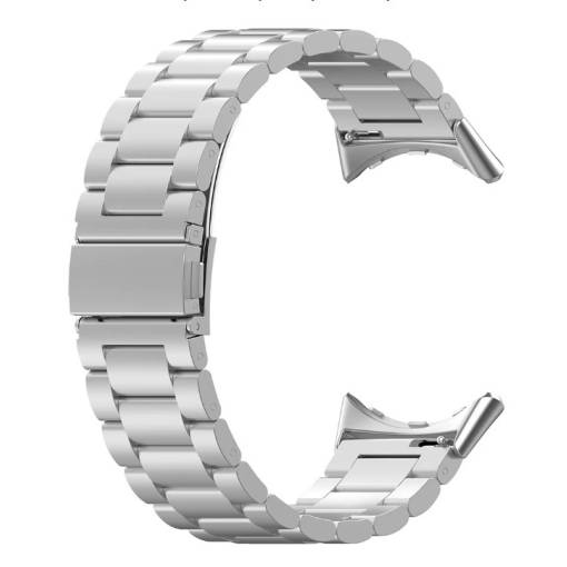 Foto - eses Kovový řemínek pro Google Pixel Watch 3, 45 mm - Stříbrný