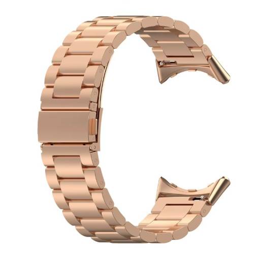 Foto - eses Kovový řemínek pro Google Pixel Watch 3, 45 mm - Růžovo zlatý