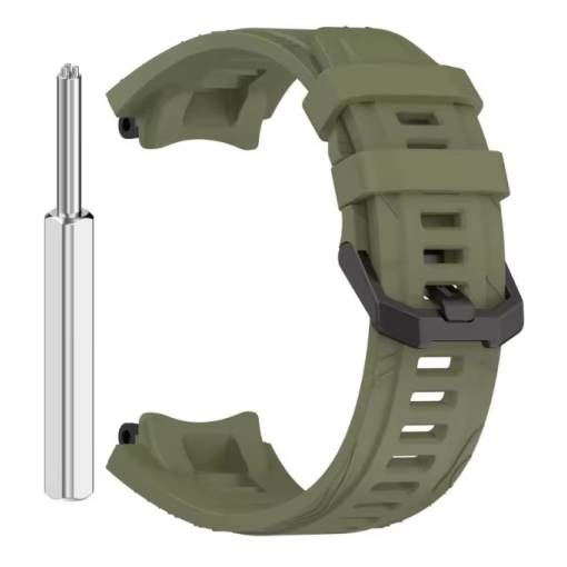 Foto - eses Silikonový řemínek pro Xiaomi Amazfit T-Rex 3 - Zelený