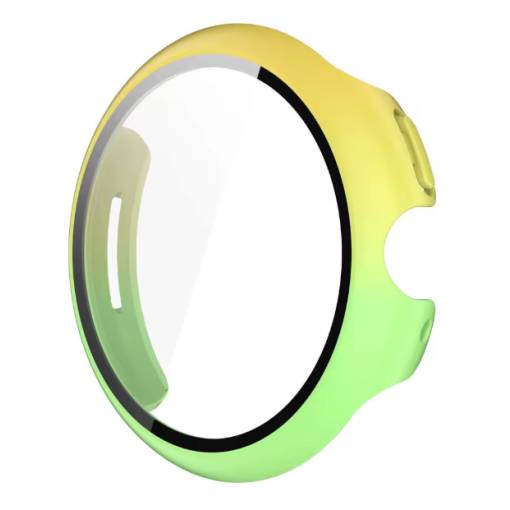 Foto - Silikonový kryt pro Google Pixel Watch 3, 41 mm - Zeleno žlutý