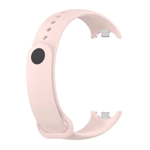 Foto - eses Silikonový řemínek pro Xiaomi Smart Band 8 a Smart Band 9 - Růžový