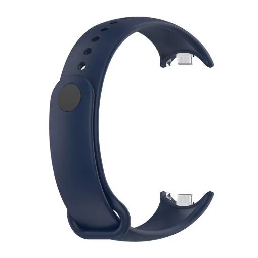 Foto - eses Silikonový řemínek pro Xiaomi Smart Band 8 a Smart Band 9 - Modrý