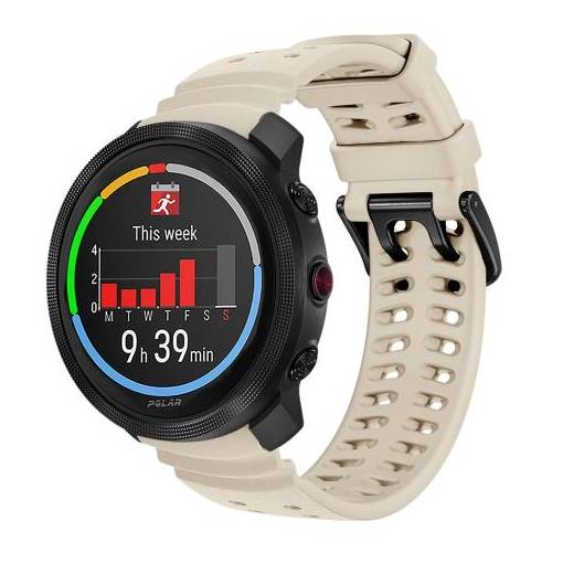 Foto - eses Silikonový řemínek pro Polar Vantage M3 a Polar Grit X2 Pro - Béžový