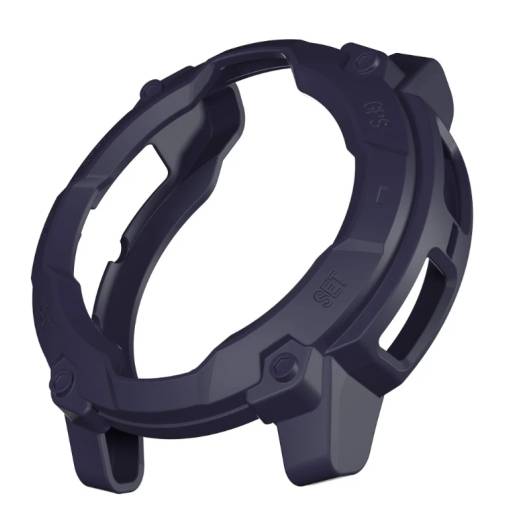 Foto - Silikonový rámeček pro Garmin Instinct 3 - Modrý, 50 mm
