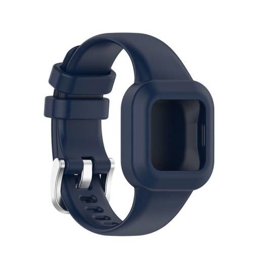 Foto - eses Silikonový řemínek pro Garmin Vivofit Junior 3 - Modrý