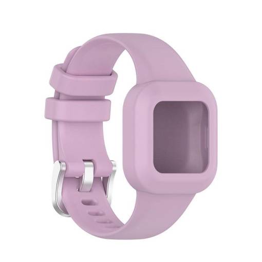 Foto - eses Silikonový řemínek pro Garmin Vivofit Junior 3 - Fialový