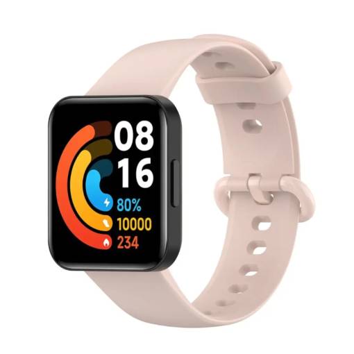 Foto - eses Silikonový řemínek pro Xiaomi Redmi Watch 2 Lite - Růžový