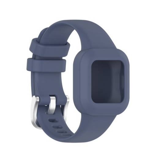 Foto - eses Silikonový řemínek pro Garmin Vivofit Junior 3 - Šedý