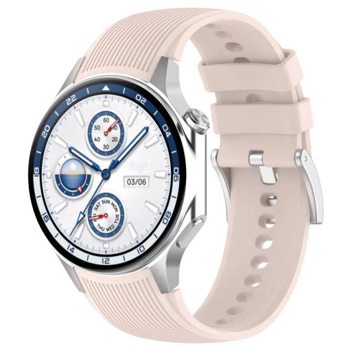 Foto - Silikonový řemínek pro Oppo watch X - Růžový