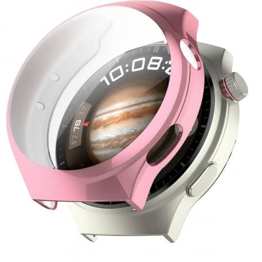 Foto - Silikonový kryt pro Huawei Watch 4 Pro - Růžový