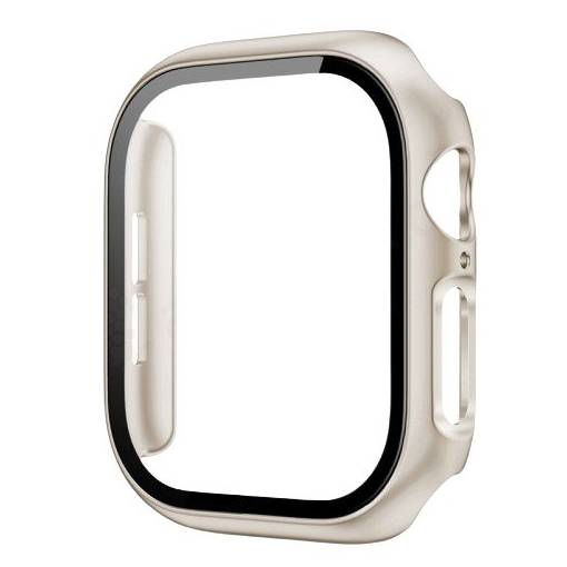 Foto - Ochranný kryt pro Apple Watch 10 42 mm - Titanový zlatý
