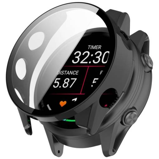 Foto - Ochranný kryt pro Garmin Forerunner 570 - Černý, 42 mm