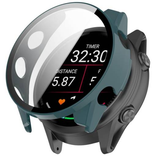 Foto - Ochranný kryt pro Garmin Forerunner 570 - Zelený, 47 mm