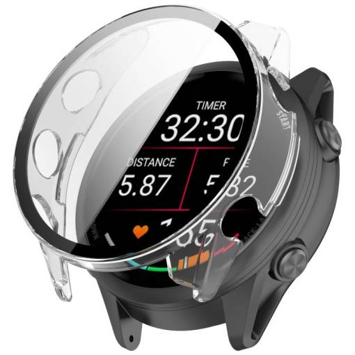Foto - Ochranný kryt pro Garmin Forerunner 970 - Transparentní
