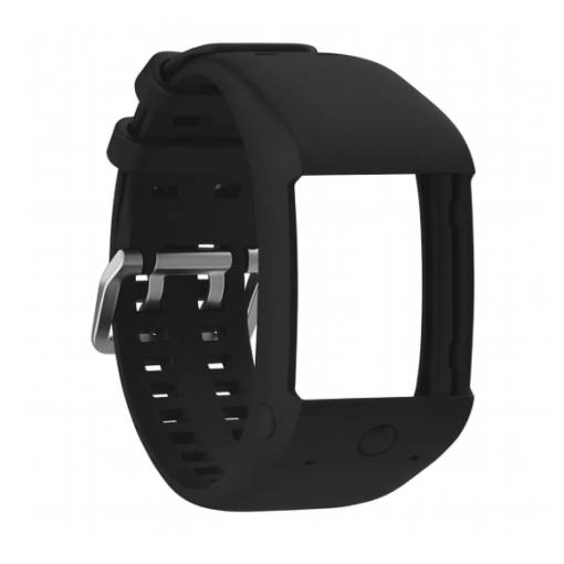 Foto - eses Silikonový řemínek pro Polar M600 - Černý
