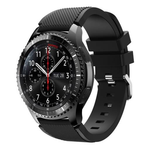 Foto - eses Silikonový řemínek pro Niceboy X-fit Watch Pixel - Černý