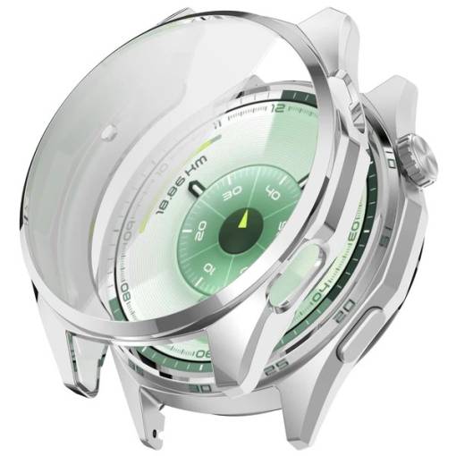 Foto - Silikonový kryt pro Huawei Watch GT 6 46mm - Stříbrný