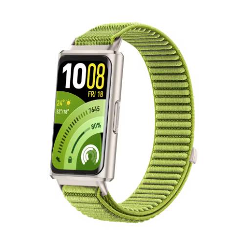Foto - Nylonový řemínek pro Huawei Band 11 a Huawei Band 11 Pro - Zelený