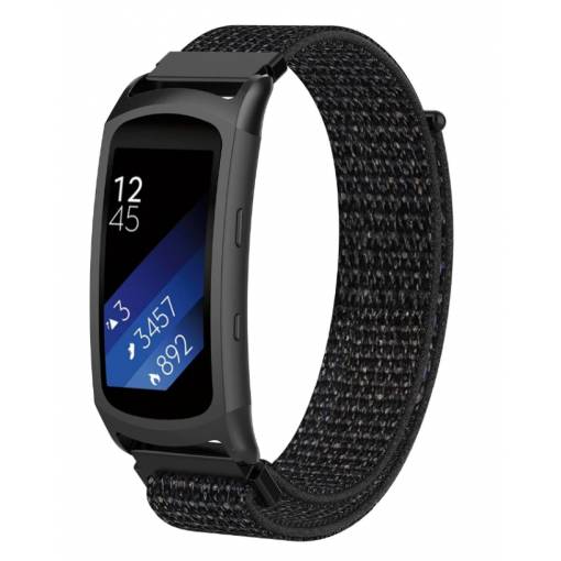 Foto - eses Nylonový řemínek pro Samsung Gear Fit 2 - Černý