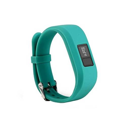 Foto - eses Silikonový řemínek zelený pro Garmin Vivofit 3/Vivofit JR/Vivofit JR2 velikost XS