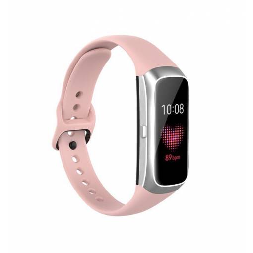 Foto - eses Silikonový řemínek pro Samsung Galaxy Fit - Béžovo růžový