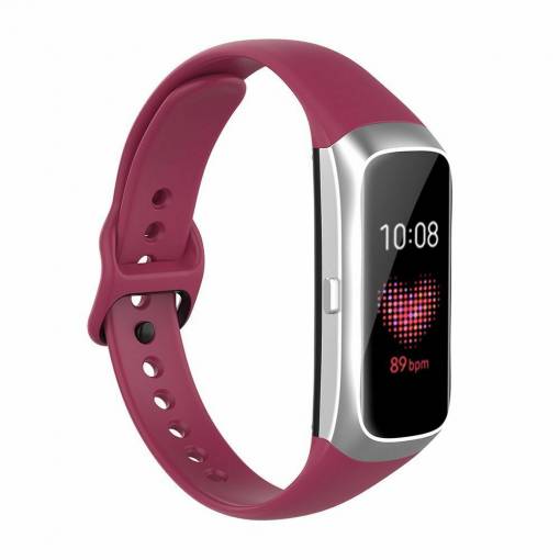 Foto - eses Silikonový řemínek pro Samsung Galaxy Fit - Vínový