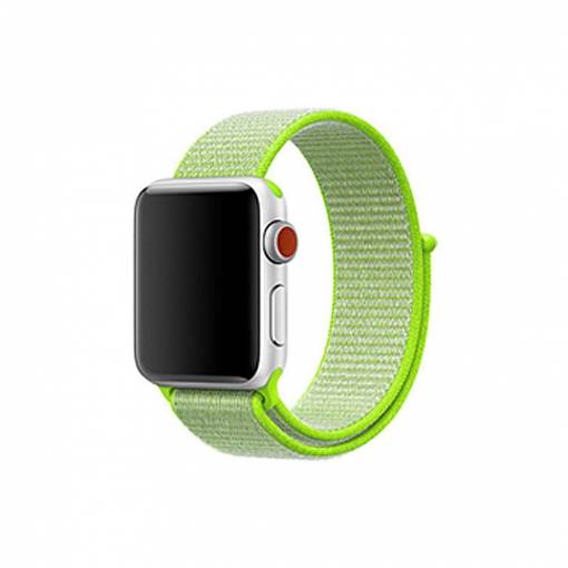 Foto - eses Nylonový řemínek pro Apple Watch - Světle zelený 38mm, 40mm, 41mm