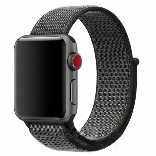 Foto - eses Nylonový řemínek pro Apple Watch - Šedý 42mm, 44mm, 45mm, 49mm